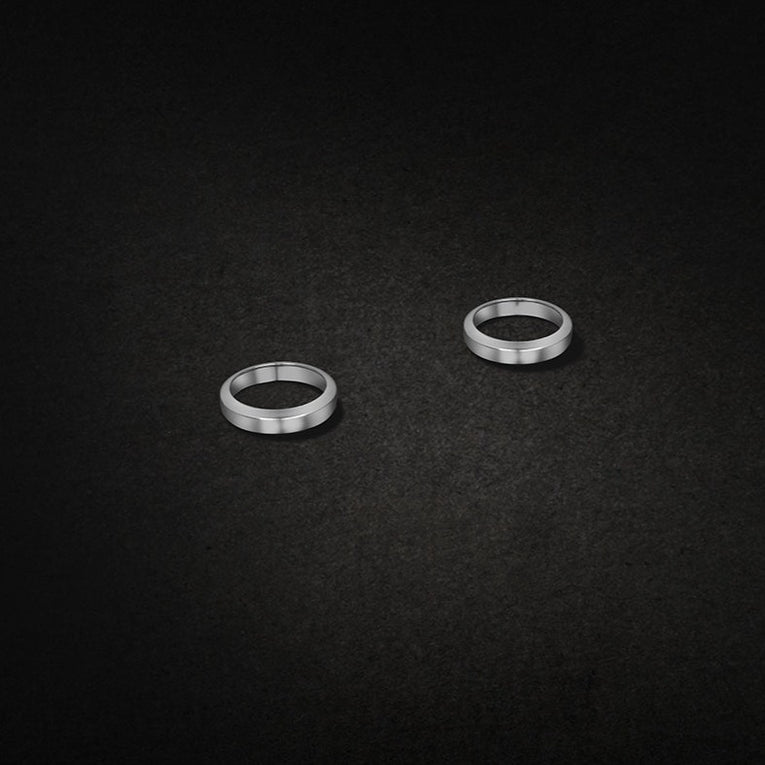 Silver LuxGrips | Pebble Leather