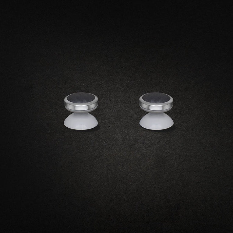 Silver LuxGrips | Carbon Fiber