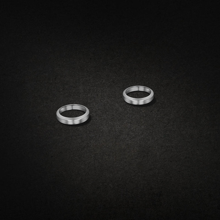 18k White Gold LuxGrips | Carbon Fiber